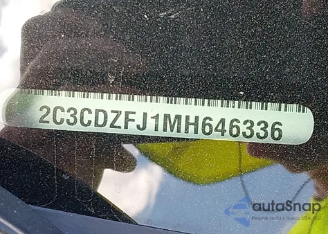 2021 Dodge Challenger R/T Scat Pack from USA, damaged, VIN 2C3CDZFJ1MH646336